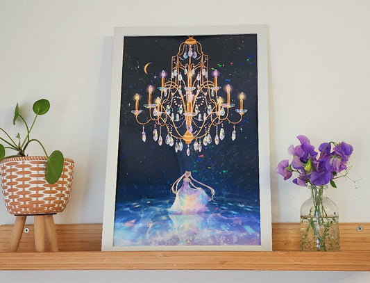 Poster: Chandelier (Holographic)