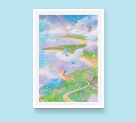 Poster: Dragon Type Pokemon