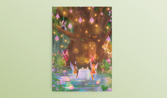 Postcard: Whimsical Fairies