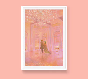 Sailor Moon Poster: Neptune and Uranus Ballroom