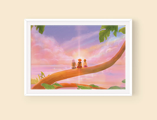 Poster: Kingdom Hearts Destiny Islands