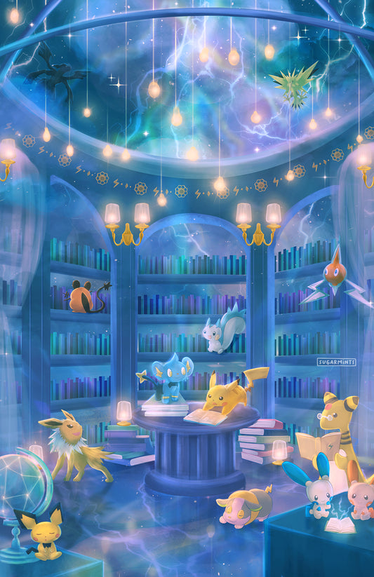 Poster: Electric Type Pokemon