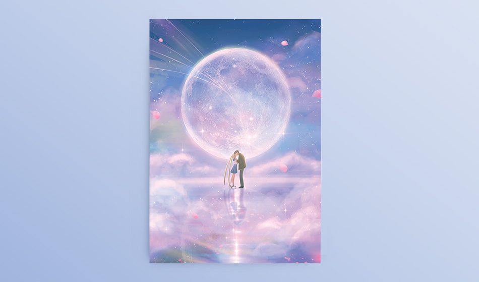 Postcard: Sailor Moon - Moonlit Kiss