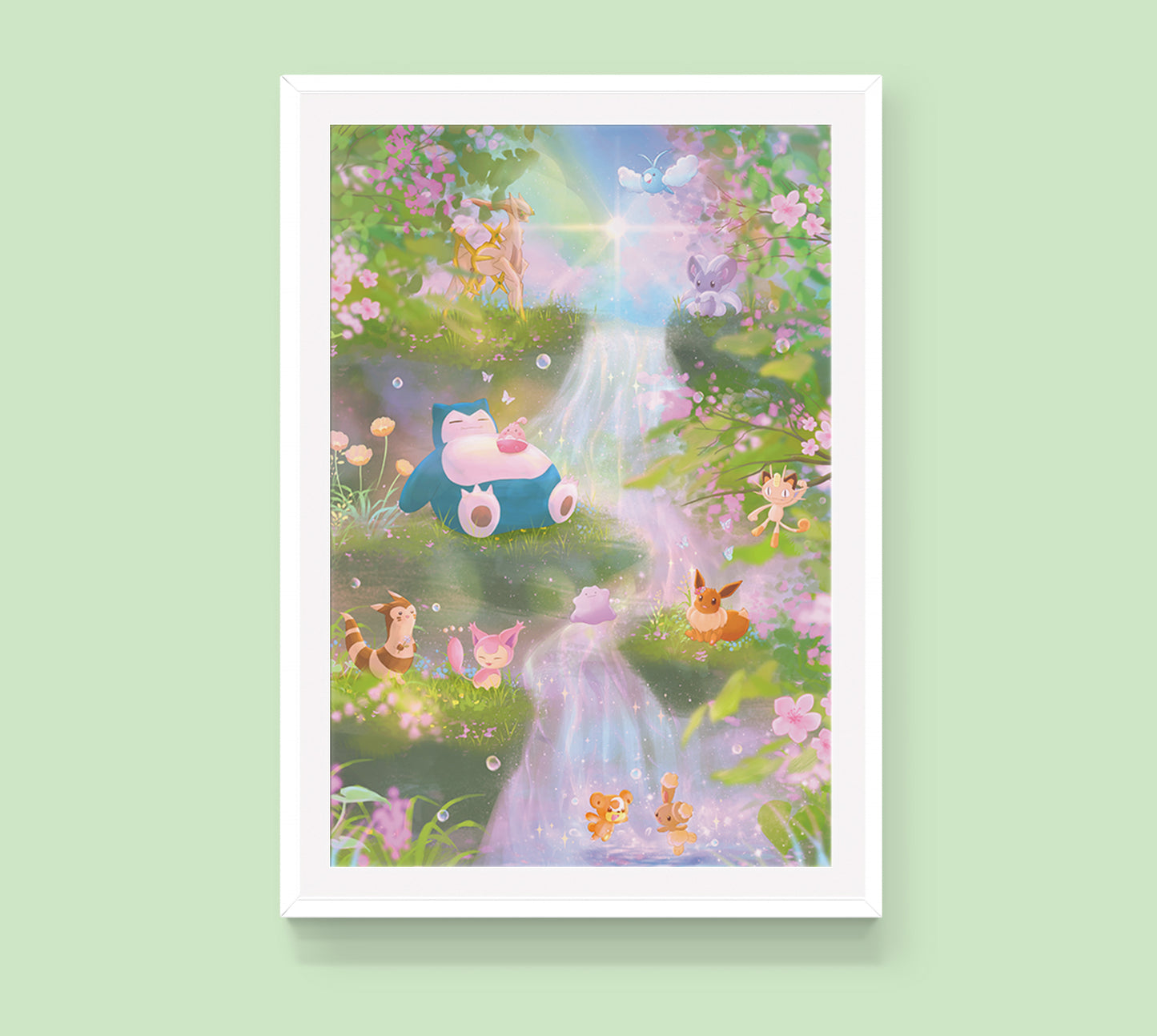 Poster: Normal Type Pokemon