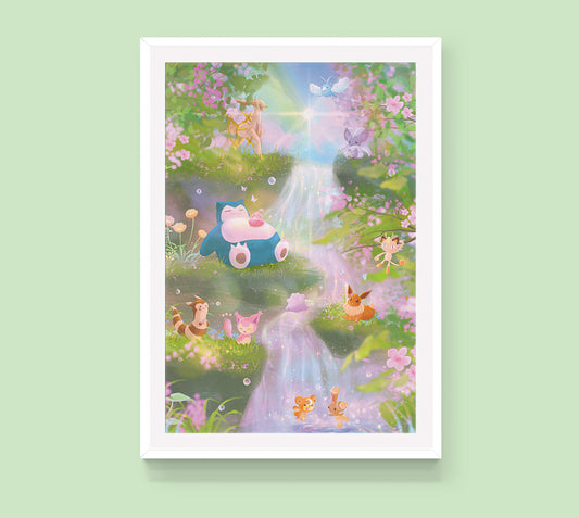 Poster: Normal Type Pokemon