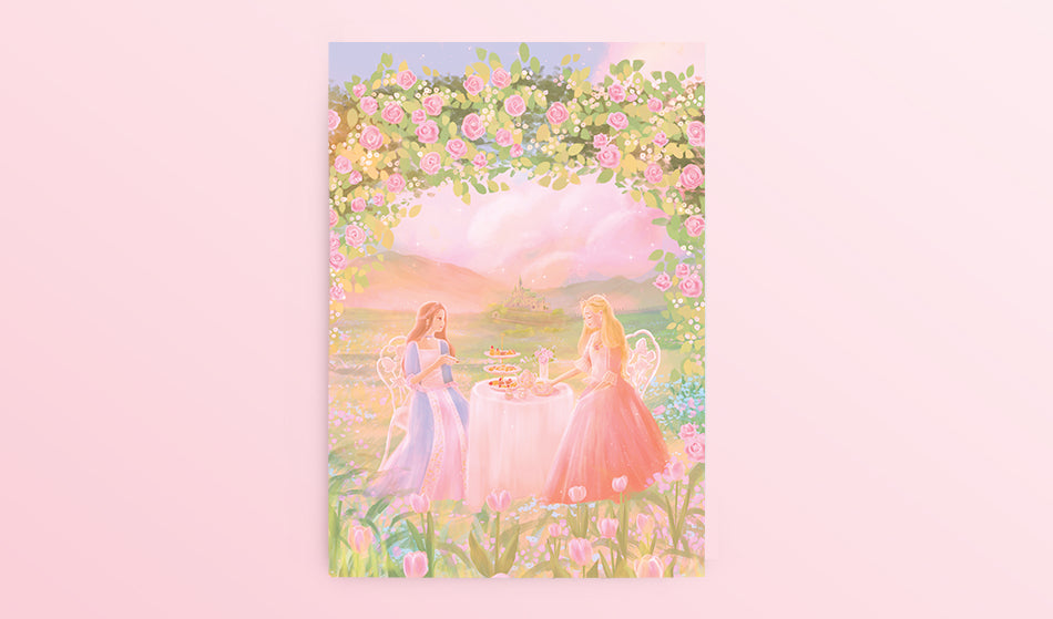 Postcard: Barbie Princess and the Pauper