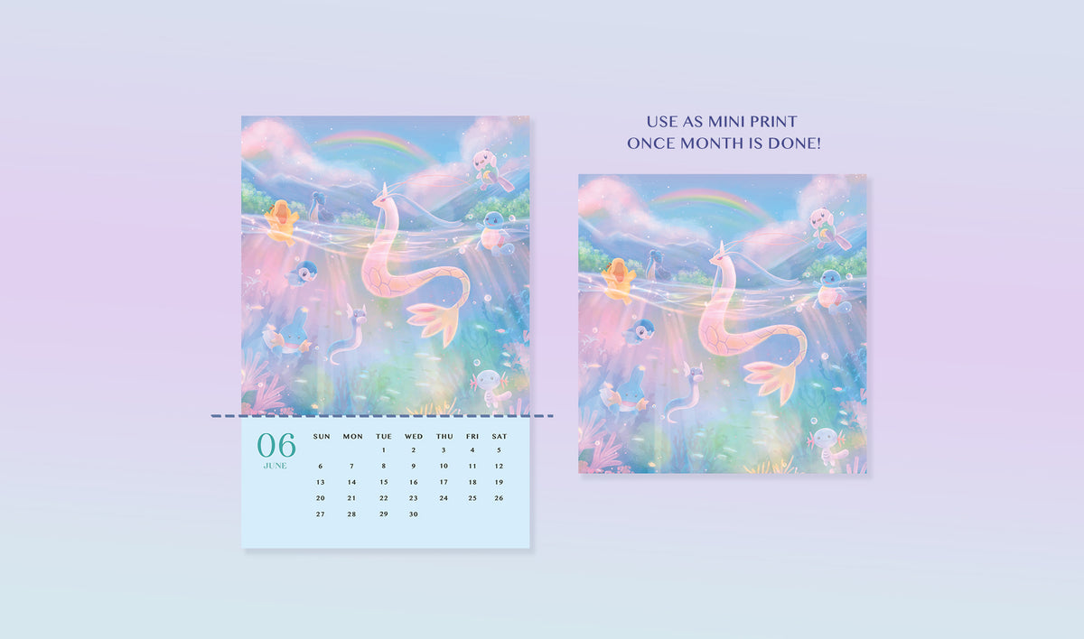 PRE-ORDER - 2027 Elements Calendar + Limited Edition Print