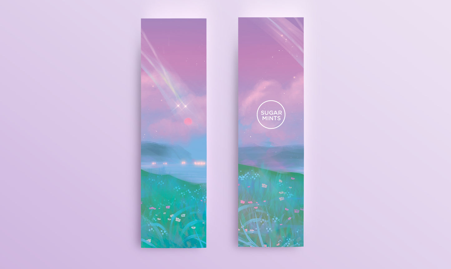 Pastel Horizons Bookmark Set