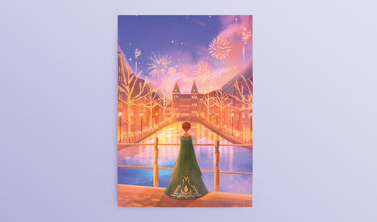 Postcard: Queen Anna