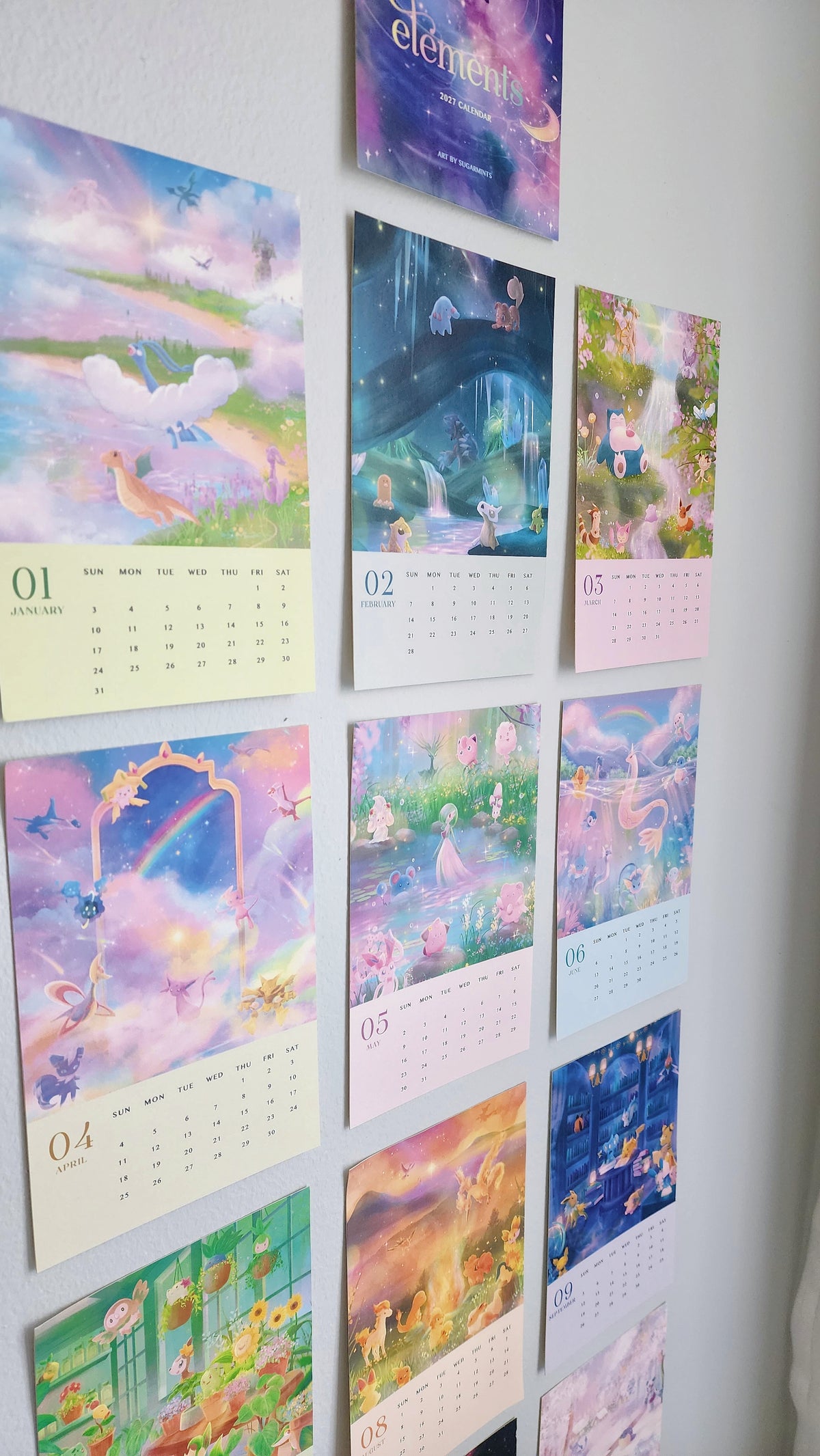 PRE-ORDER - 2027 Elements Calendar + Limited Edition Print