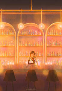 Postcard: Tifa's Seventh Heaven