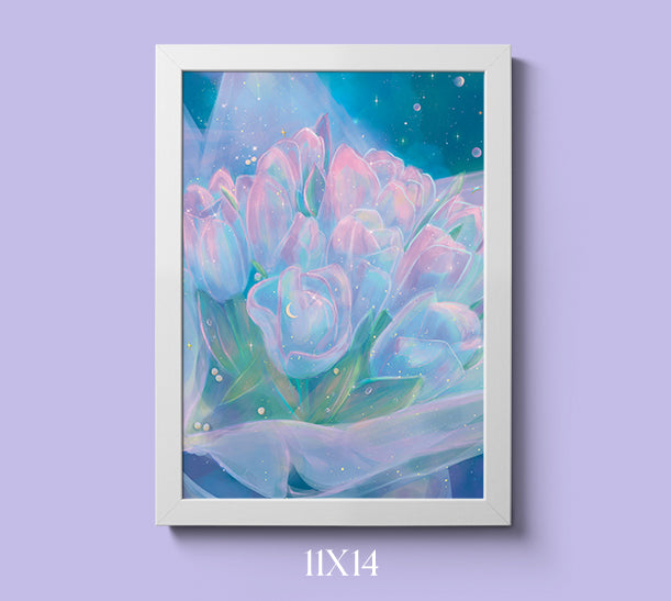 [Holiday Exclusive] 11x14" Tulip Galaxy Print