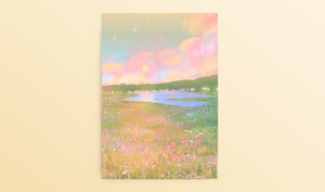 Postcard: Summer Fields