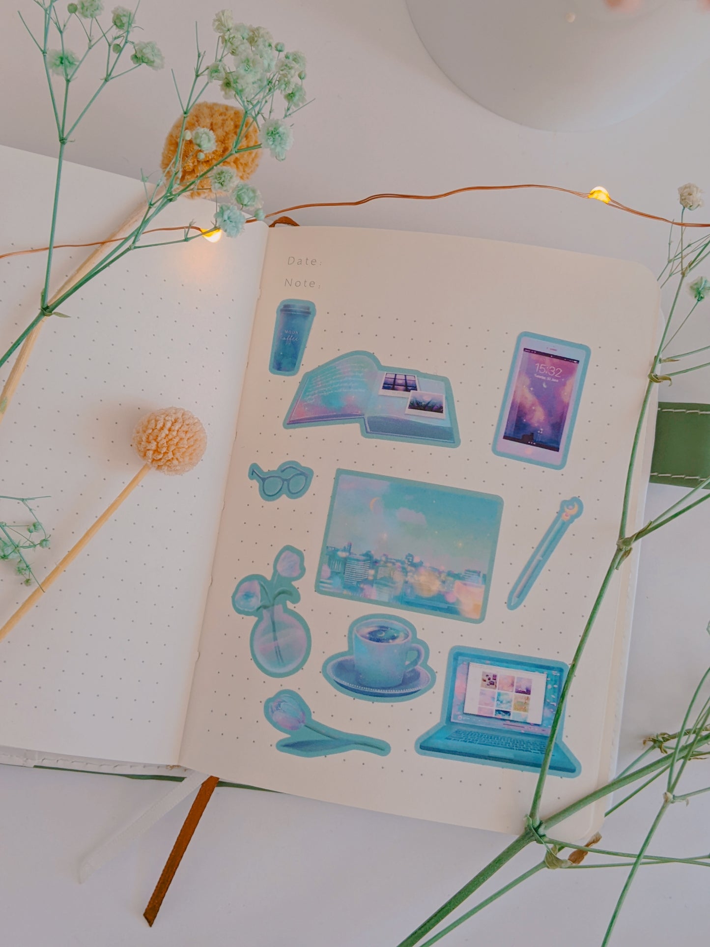 Aesthetic Object Sticker Sheets