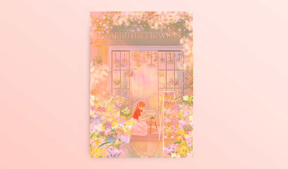 Postcard: Aerith's Flower Shop