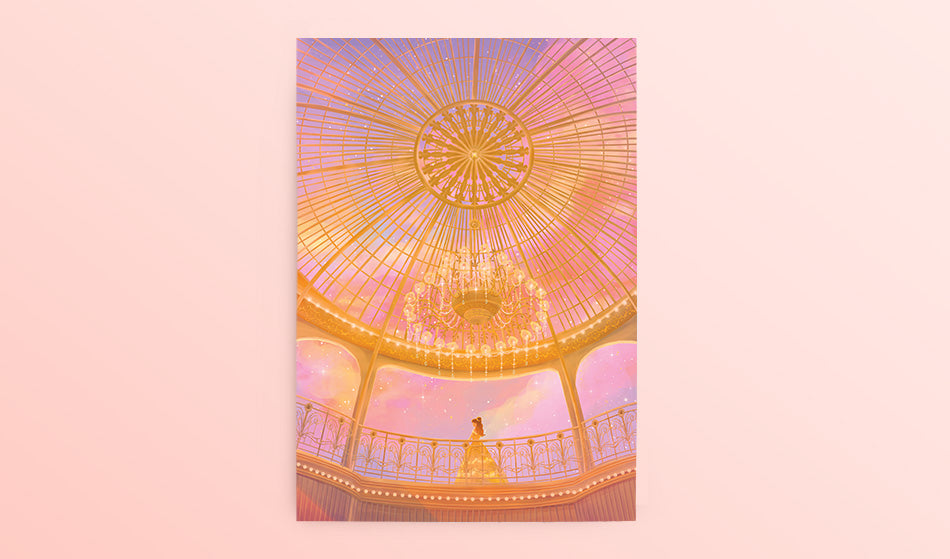 Postcard: Belle