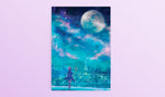 Load image into Gallery viewer, Postcard: Cardcaptor Sakura &amp; Kero - Sugarmints Artstore
