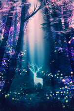 Load image into Gallery viewer, Poster: Fireflies - Sugarmints Artstore
