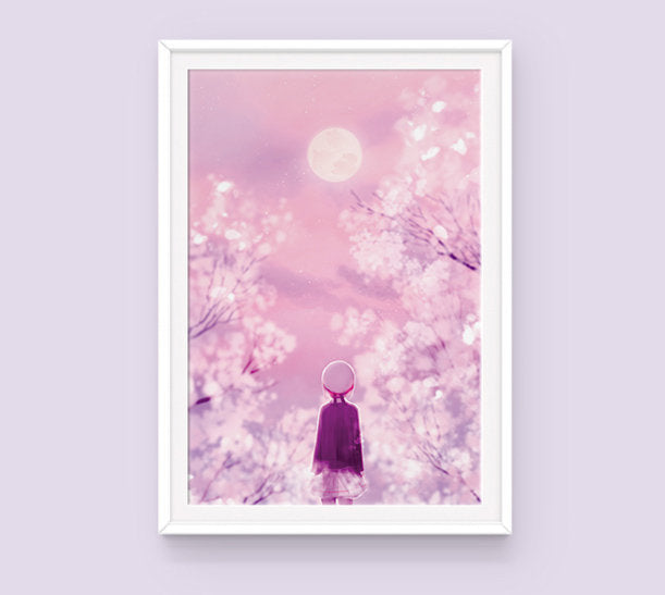 Poster: Hanami - Sugarmints Artstore