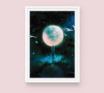 Load image into Gallery viewer, Poster: Mono Rain (Namjoon) - Sugarmints Artstore

