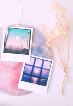 Load image into Gallery viewer, &quot;Moons&quot; 12-pc Polaroid Set - Sugarmints Artstore
