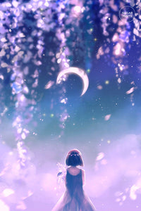 Poster: Wisteria - Sugarmints Artstore
