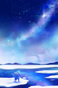 Postcard: Glaceon - Sugarmints Artstore