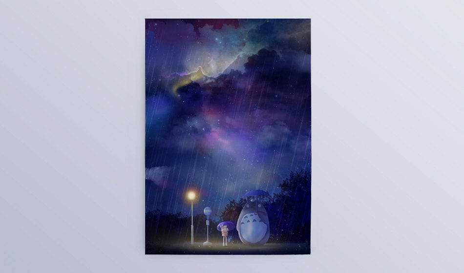 Postcard: Totoro's Universe - Sugarmints Artstore