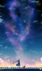 Load image into Gallery viewer, Poster: Sailor Moon &amp; Luna - Sugarmints Artstore
