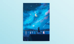 Postcard: Kiki & Jiji - Sugarmints Artstore