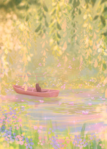 Postcard: Water Lilies
