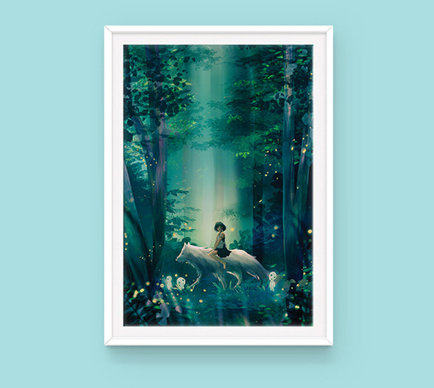 Poster: Princess Mononoke - Sugarmints Artstore
