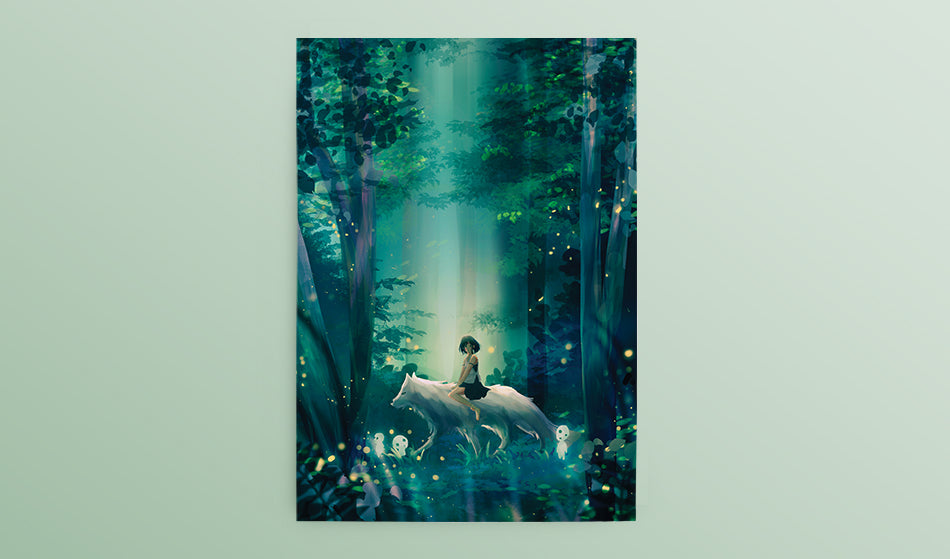 Postcard: Princess Mononoke - Sugarmints Artstore