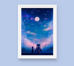 Load image into Gallery viewer, Poster: Missing You - Sugarmints Artstore
